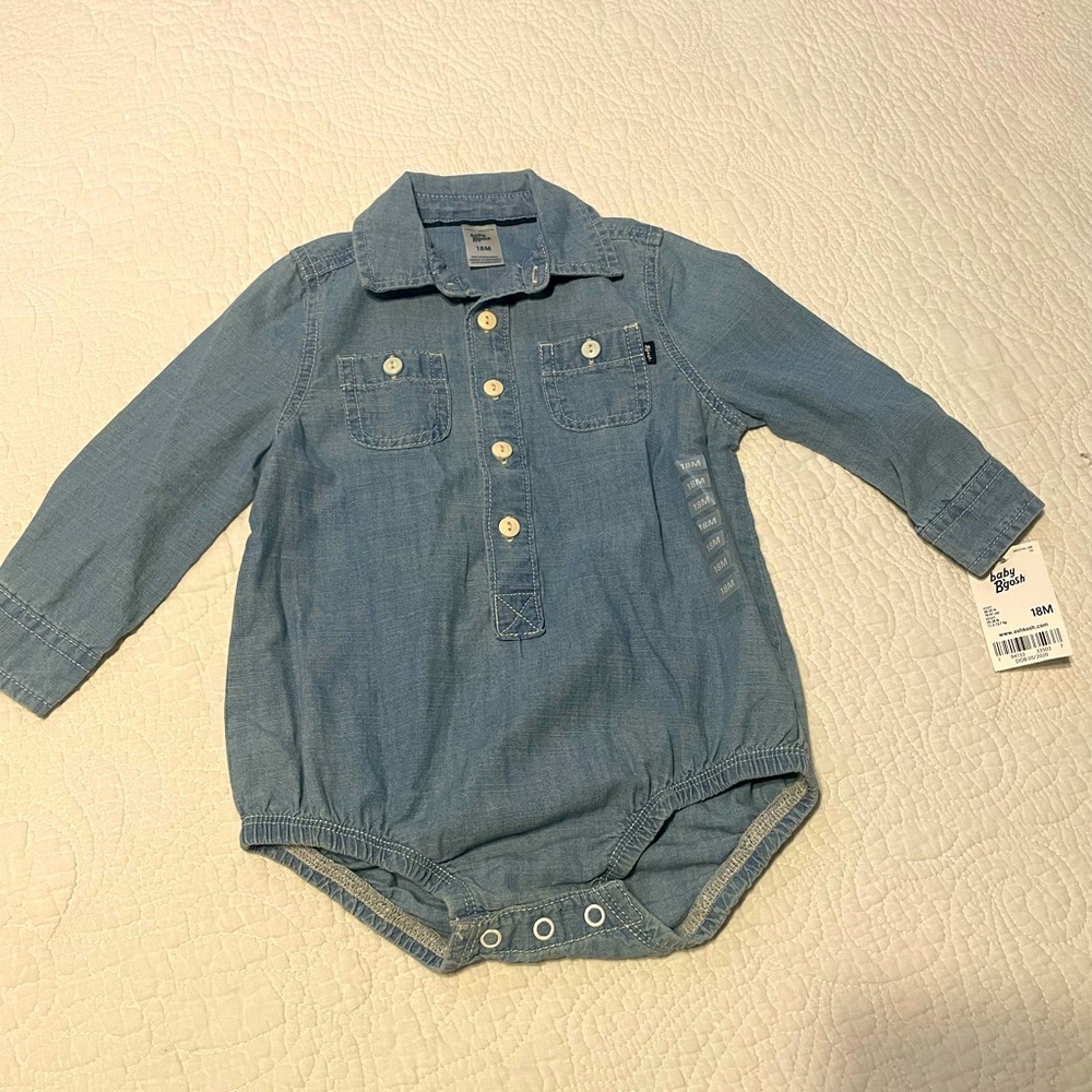 NWT Oshkosh onesie size 18m